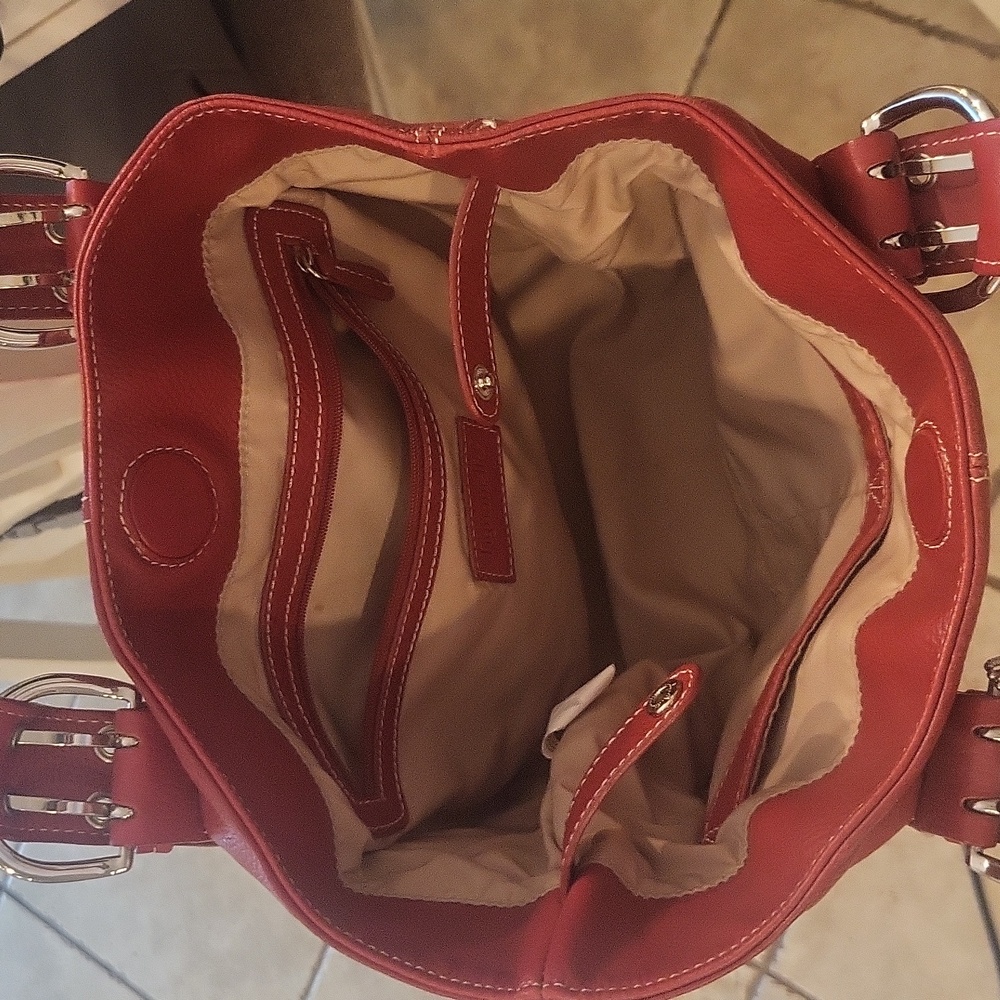 Tignanello Shoulder bag red - Picture 3 of 11